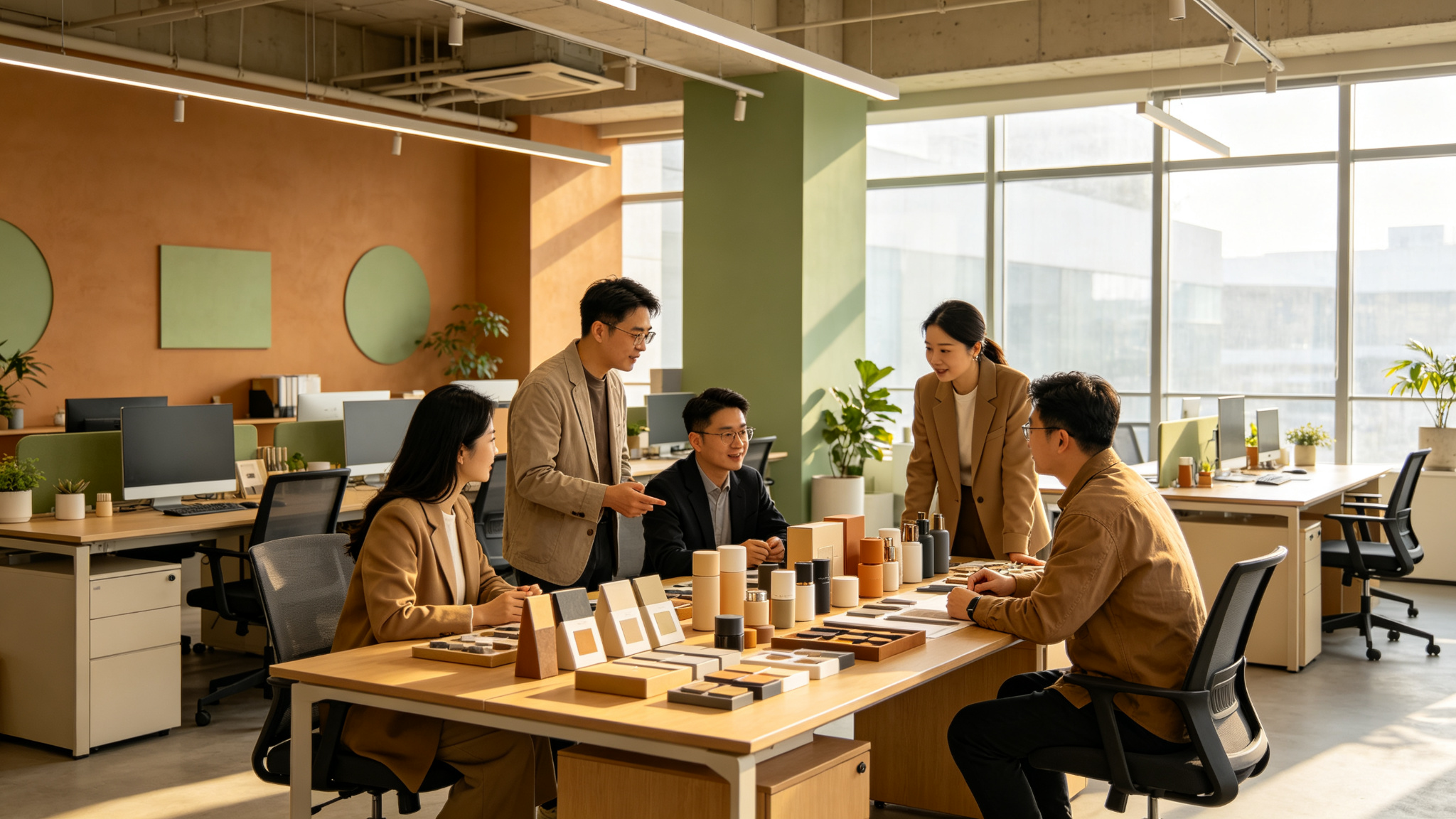 欧淘严选建站选品商贸办公场景